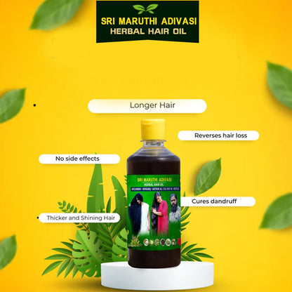 Shri Maruthi Hakki Pikki Hair Oil